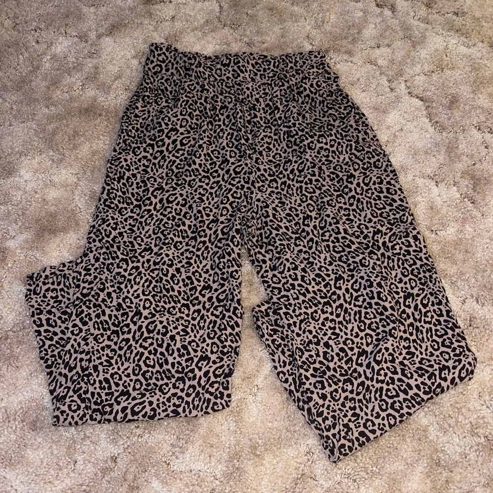 American Eagle Cheeta Print Dress Pants